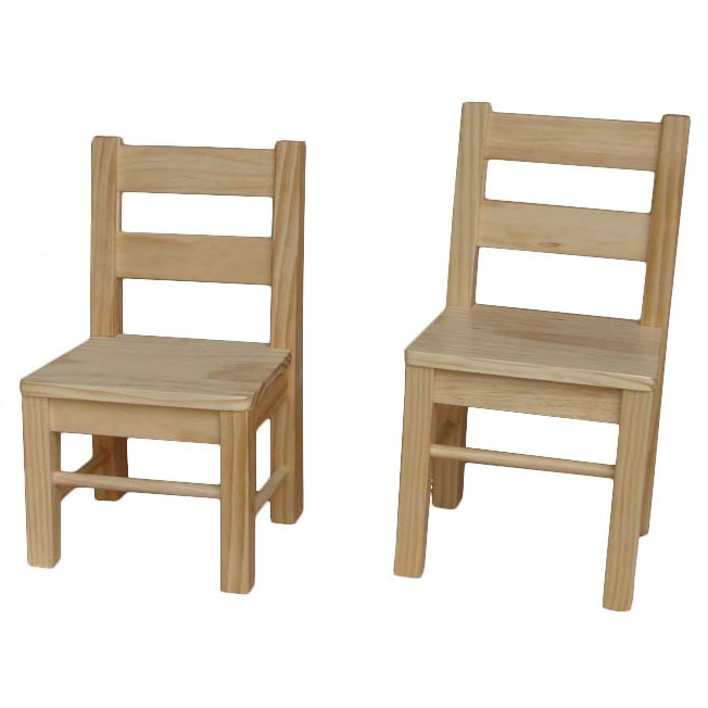 childs wooden chair